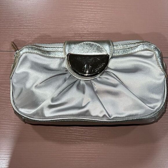 Boktier Silver Evening Clutch - Picture 1 of 12